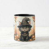 Halloween Black cat Mok (Midden)