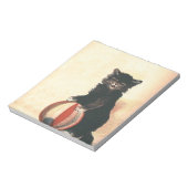  HALLOWEEN Black Cat Notitieblok (Gedraaid)