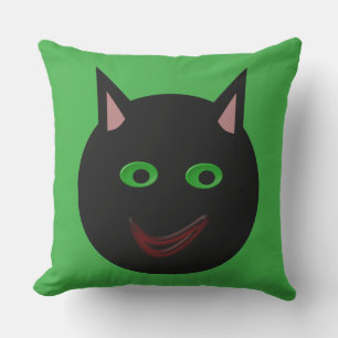 Halloween Black Cat Outdoor Pillow Buitenkussen