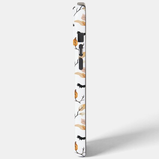 Halloween Black Cat Pattern - Witchy Cat Case-Mate iPhone Case (Achterkant / Links)