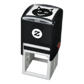Halloween Black Cat Self Inking Stamp Zelfinktende Stempel (Product)