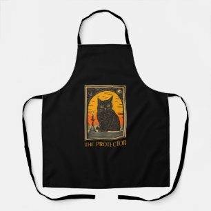 Halloween Black Cat Tarot De beschermer Fortune Te Schort