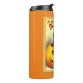 Halloween Black Cat Thermosbeker (Gedraaid links)