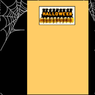 Halloween Black Cats Briefpapier