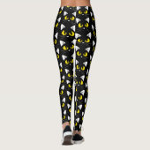 Halloween Black Cats Patroon Leggings (Achterkant)