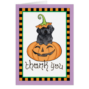 Halloween Black Lab Hartelijk dank