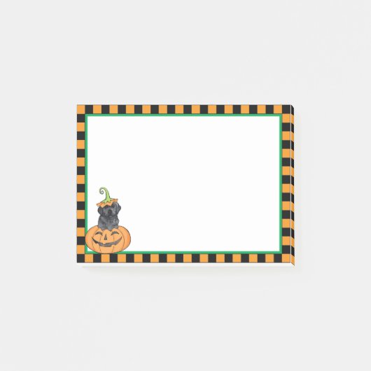 Halloween Black Lab Post-it® Notes (Voorkant)