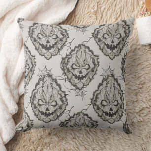 Halloween Black Lace Spiderweb deken & Kussen