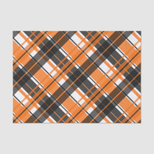 Halloween Black Oranje en White Pset Tissuepapier