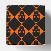 Halloween Black Skull Favor Bedankdoosjes (Bovenkant)