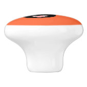 Halloween Black Spider Ceramic Knob Keramische Knop (Zijkant)