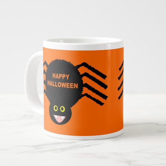 Halloween Black Spider Mug (Devant gauche)