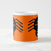 Halloween Black Spider Mug (Devant)