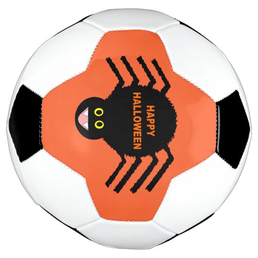 Halloween Black Spider Voetbal (Gedraaid)