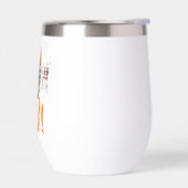 Halloween blanc et orange de marque personnalisée (Gauche)