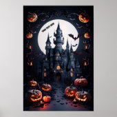 Halloween Blank Invitation Poster #4 (Voorkant)