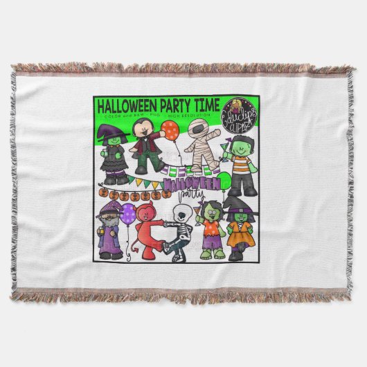 Halloween blanket deken (Voorkant)