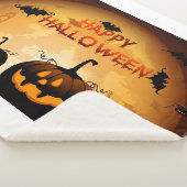 Halloween  blankets sherpa deken (3/4)