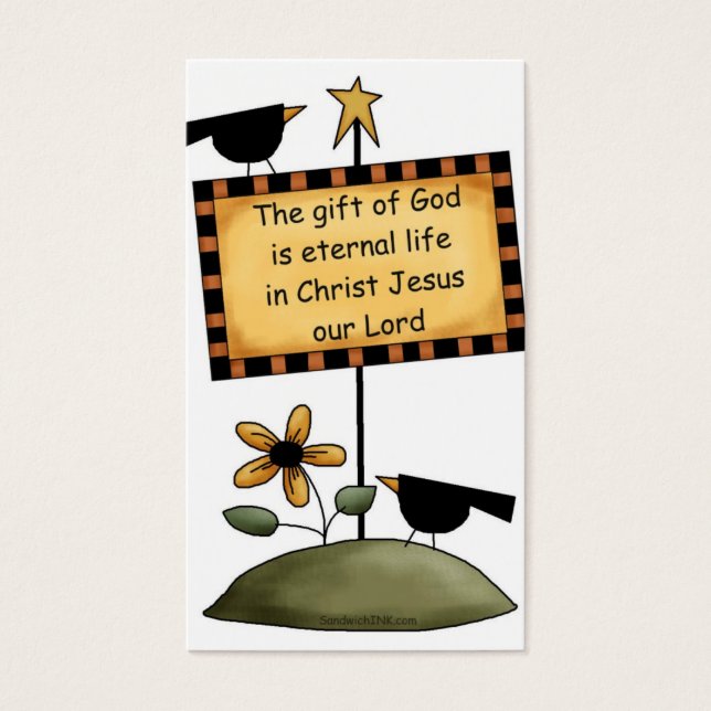 Halloween Blessings for Trick or Behandelaars - 2 Visitekaartjes (Voorkant)
