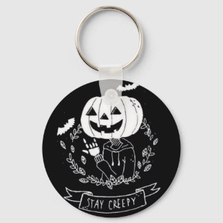 Halloween Blijf Creepy Sleutelhanger