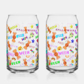 Halloween Blikvorm Glas (Voorkant)