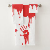 Halloween bloeddruppelaar bad handdoek (Insitu)