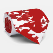 Halloween bloedspatenkoorts stropdas (Opgerold)