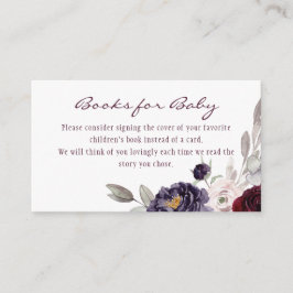 Halloween Bloemenboeken voor Baby Informatiekaartje