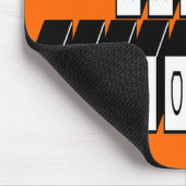 Halloween Bloktekst Muismat (Hoek)