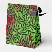 Halloween Bloody Green Brains Bedankdoosjes (Achterkant)