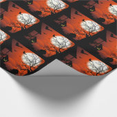 Halloween Bloody Moonlight NightmareWrapping paper Cadeaupapier (Hoek)