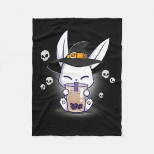 Halloween Bo Bunny Kawaii Anime Witch Bunny Bo Fleece Deken