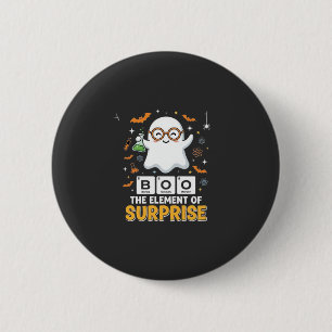 Halloween Boe Element van Verrassing Geest Ontwerp Ronde Button 5,7 Cm
