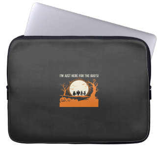 Halloween Boe Geest Silhouet Laptop Sleeve