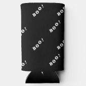 Halloween boek witte tekst op zwart (Achterkant)