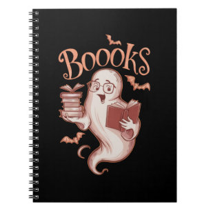 Halloween Boeken Bibliothecaris Leraar Lezer Lezen Notitieboek