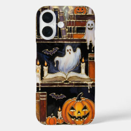 Halloween Boekenplank Hoesje Spook Pompoen Cozy