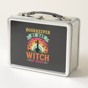 Halloween Boekhouder overdag Heks 's nachts Ontwer