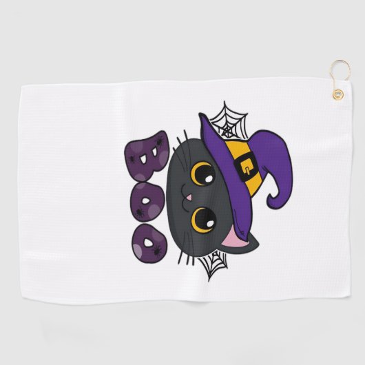 Halloween Boo Boo Crew Classic T-shirt Golfhanddoek (Horizontaal)
