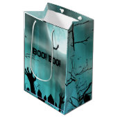 Halloween Boo Boo Medium Cadeauzakje (Voorkant Gekanteld)