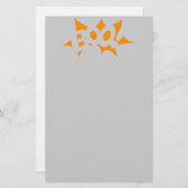 Halloween Boo Briefpapier (Voorkant / Achterkant)