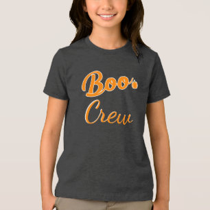 Halloween Boo Crew Familie Matching Kostuum Tri-Blend Shirt