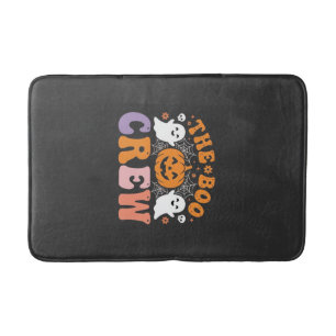 Halloween Boo Crew Geest Pompoen Ontwerp_1 Badmat