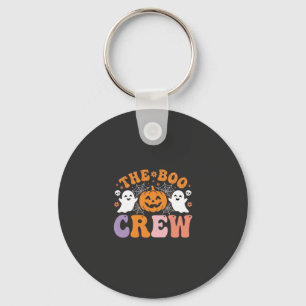 Halloween Boo Crew Geest Pompoen Ontwerp_1 Sleutelhanger
