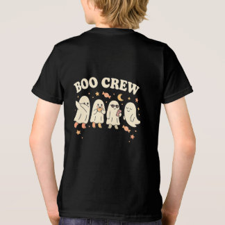 Halloween Boo Crew Geest Team Kinderen Tri-Blend Shirt