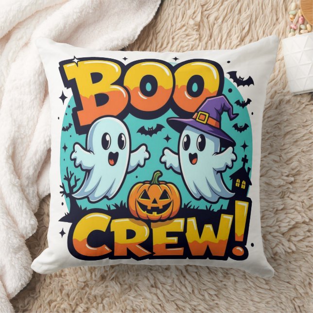 Halloween Boo Crew Kussen (Deken)