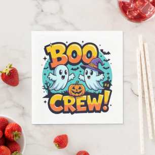 Halloween Boo Crew Servet