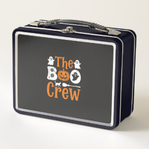 Halloween Boo Crew Spook Pompoen Kat Ontwerp