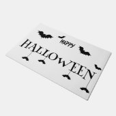 Halloween "Boo" enge vleermuis Deurmat (Schuin)