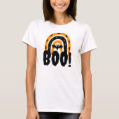 Halloween Boo Halloween Rainbow T-Shirt (Voorkant)